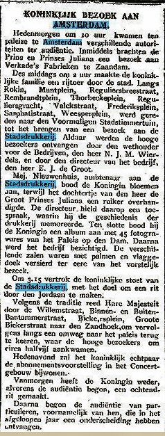 Krantenartikel