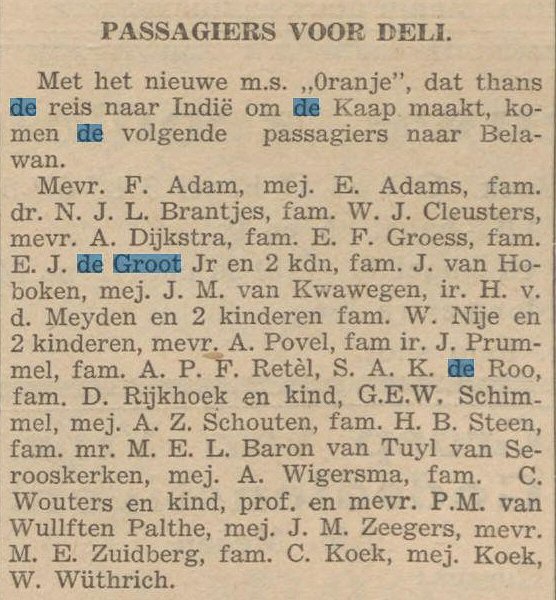 Krantenartikel