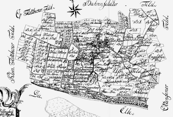 plattegrondplattegrond van Övelgönne